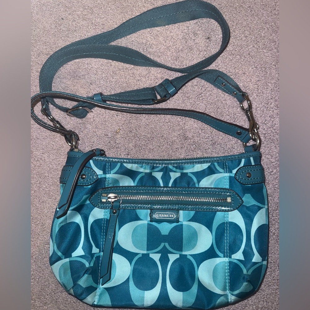 Coach Blue Crossbody Bag